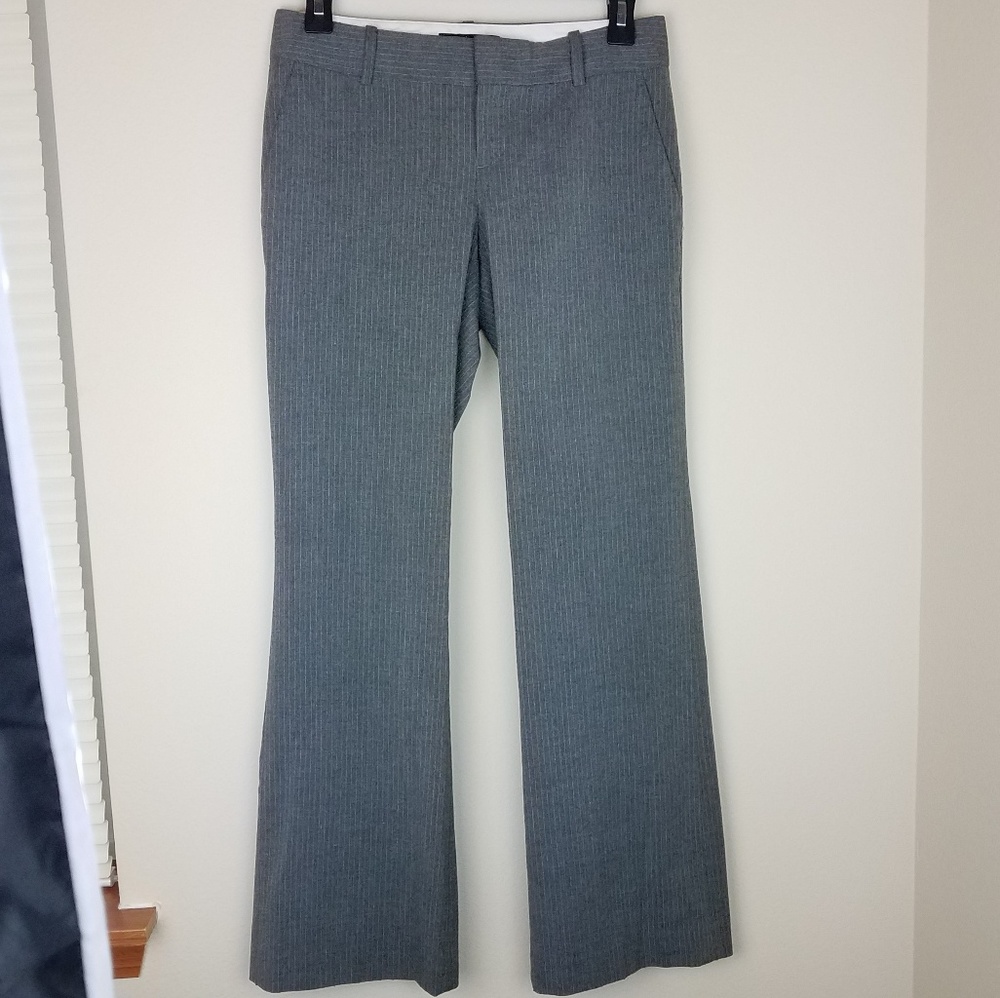 Banana Republic Pinstripe Straight Leg Slacks